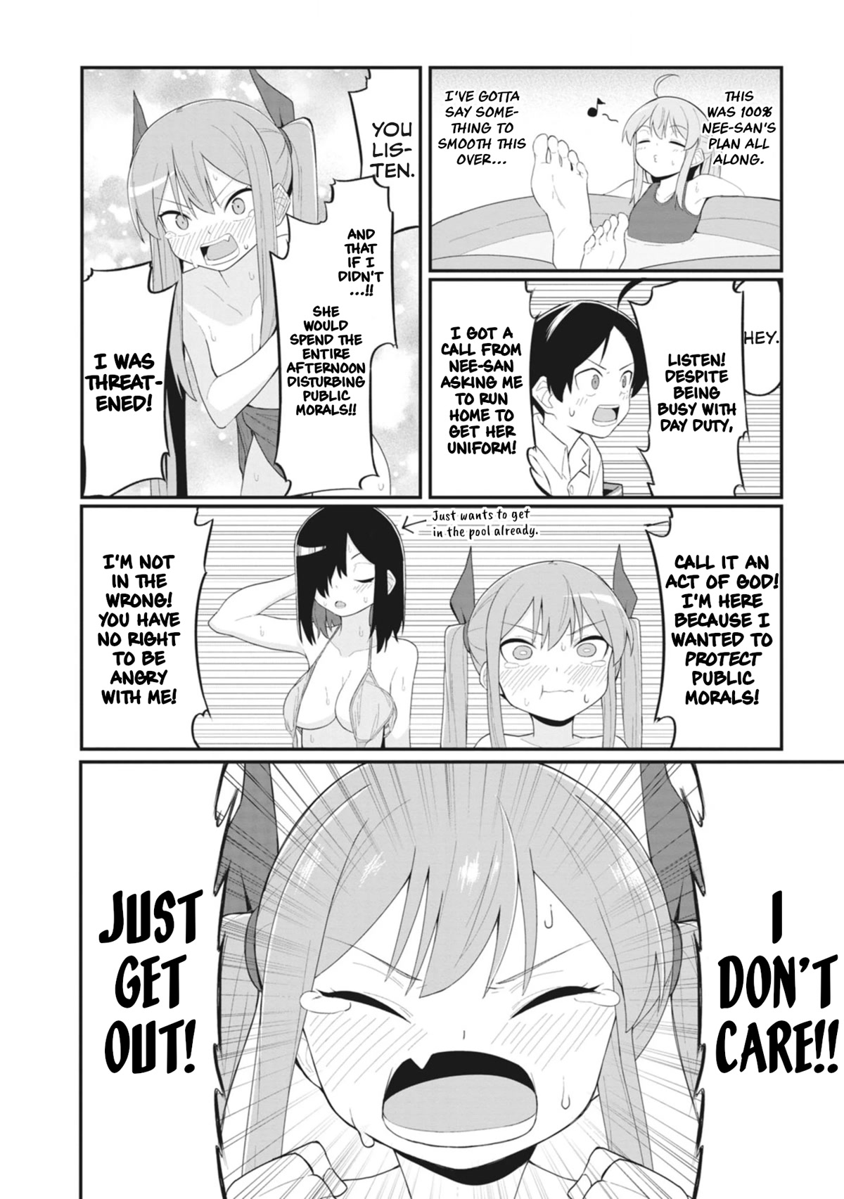The Hella Weak Disciplinary Committee Chairman, Kaeri-chan Chapter 20 page 8 - Chapter 20