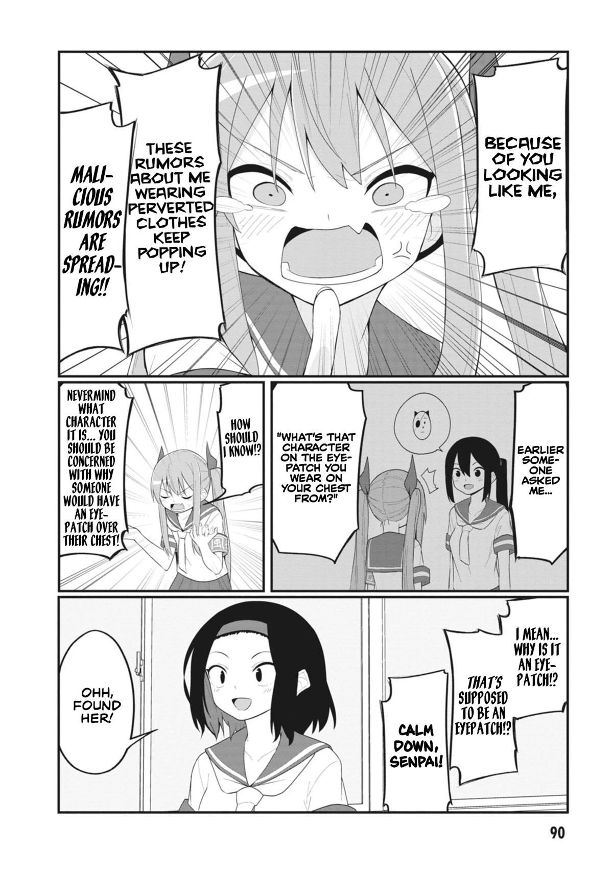 The Hella Weak Disciplinary Committee Chairman, Kaeri-chan Chapter 21 page 6 - Chapter 21