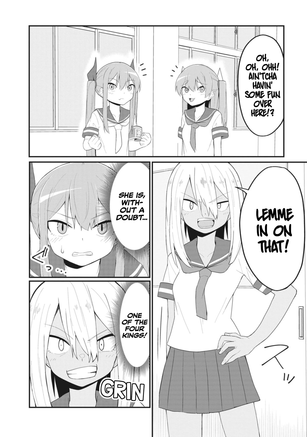 The Hella Weak Disciplinary Committee Chairman, Kaeri-chan Chapter 21 page 8 - Chapter 21