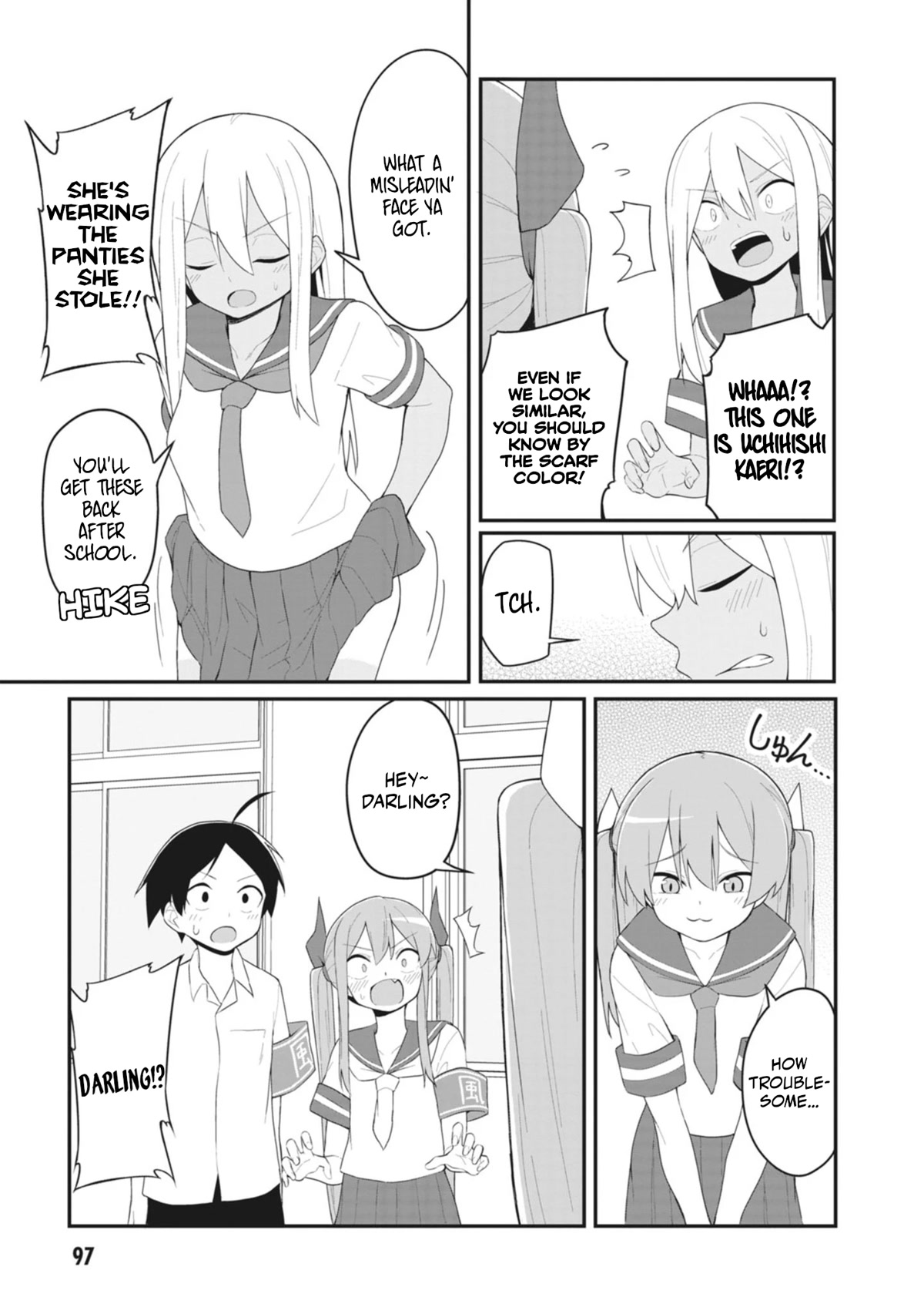 The Hella Weak Disciplinary Committee Chairman, Kaeri-chan Chapter 22 page 3 - Chapter 22