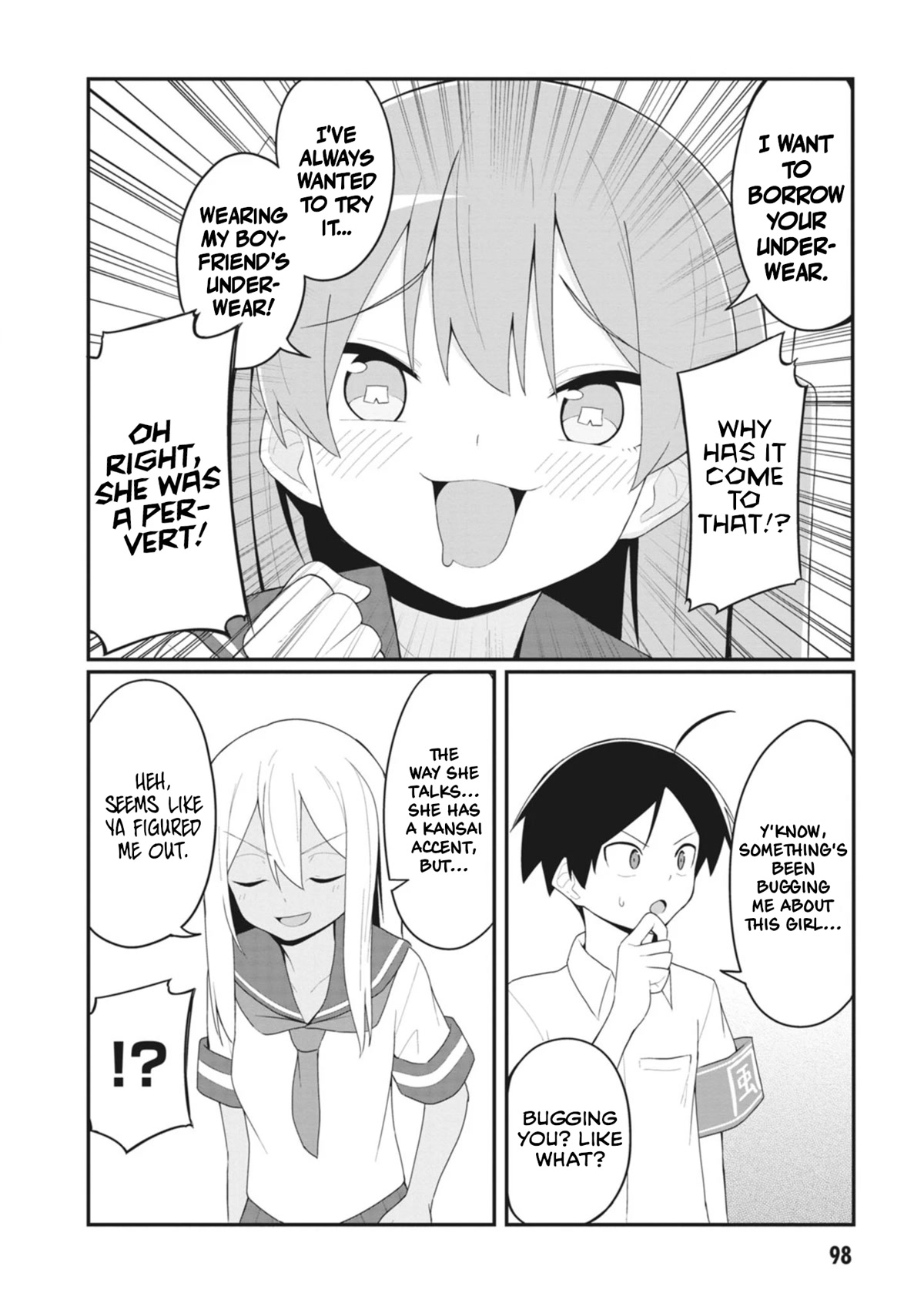 The Hella Weak Disciplinary Committee Chairman, Kaeri-chan Chapter 22 page 4 - Chapter 22