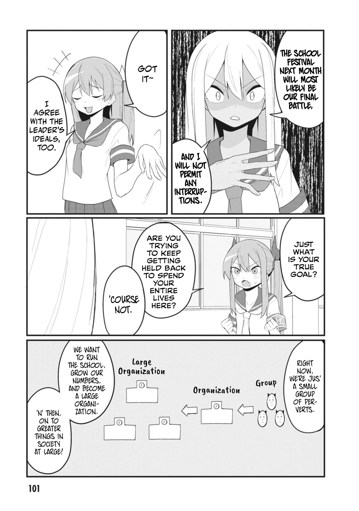 The Hella Weak Disciplinary Committee Chairman, Kaeri-chan Chapter 22 page 7 - Chapter 22