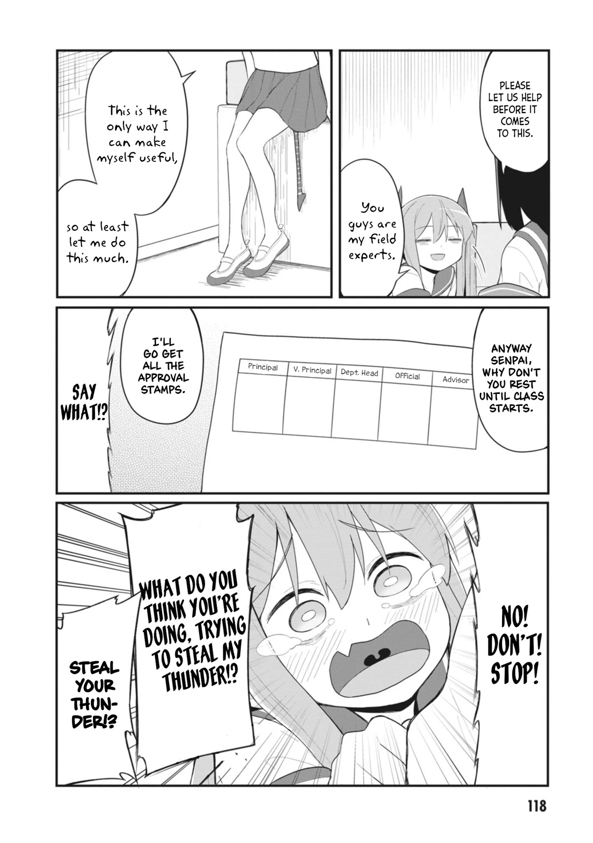 The Hella Weak Disciplinary Committee Chairman, Kaeri-chan Chapter 24 page 4 - Chapter 24