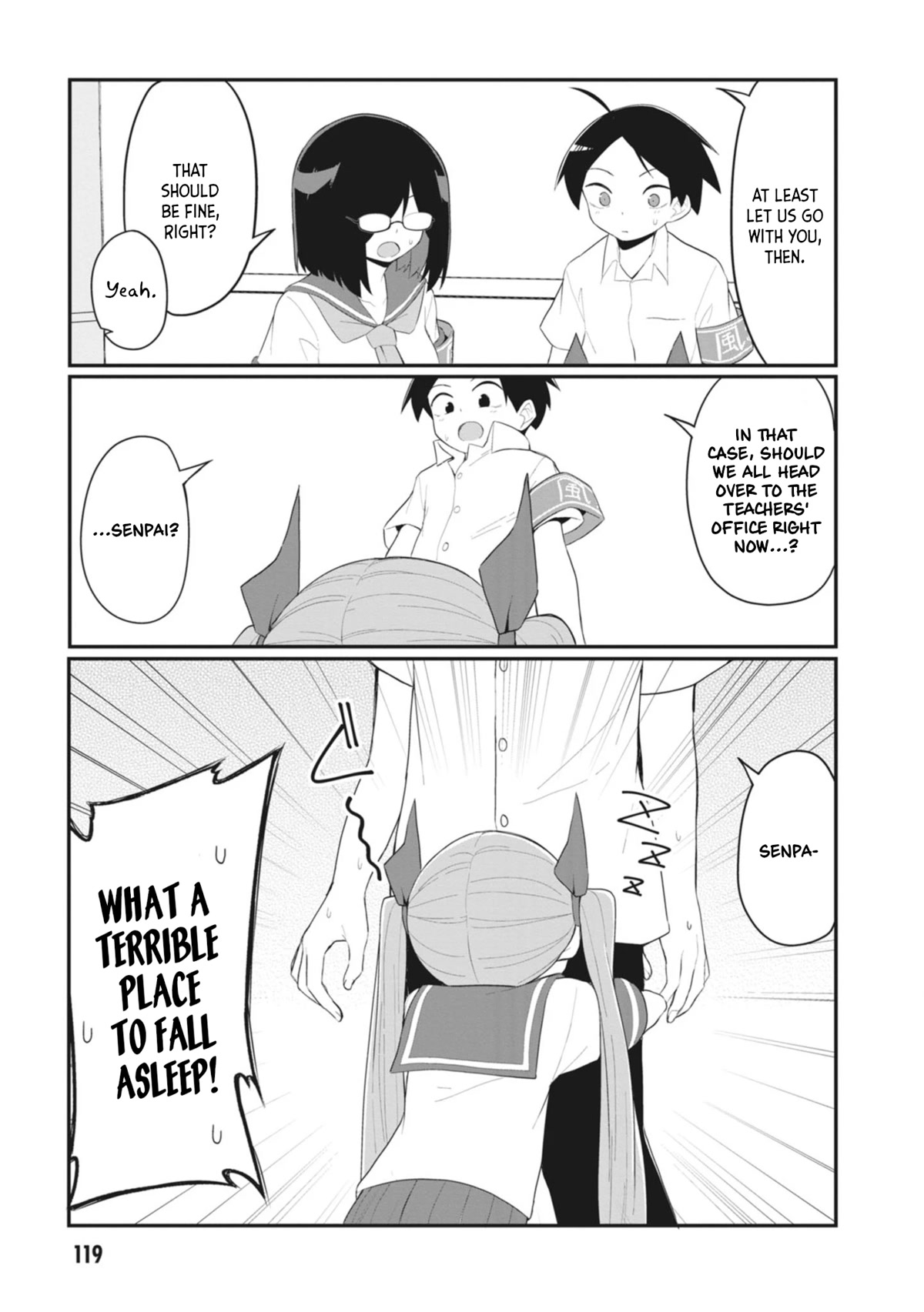 The Hella Weak Disciplinary Committee Chairman, Kaeri-chan Chapter 24 page 5 - Chapter 24