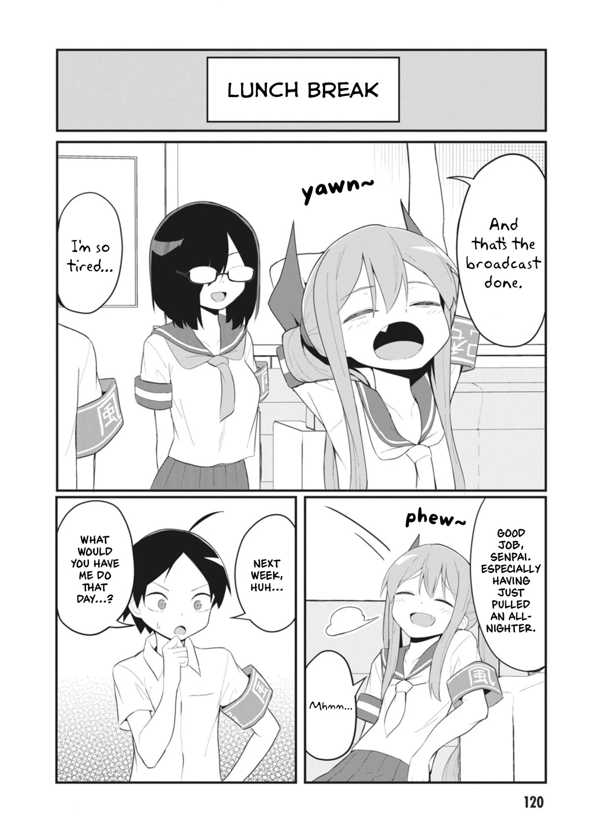 The Hella Weak Disciplinary Committee Chairman, Kaeri-chan Chapter 24 page 6 - Chapter 24
