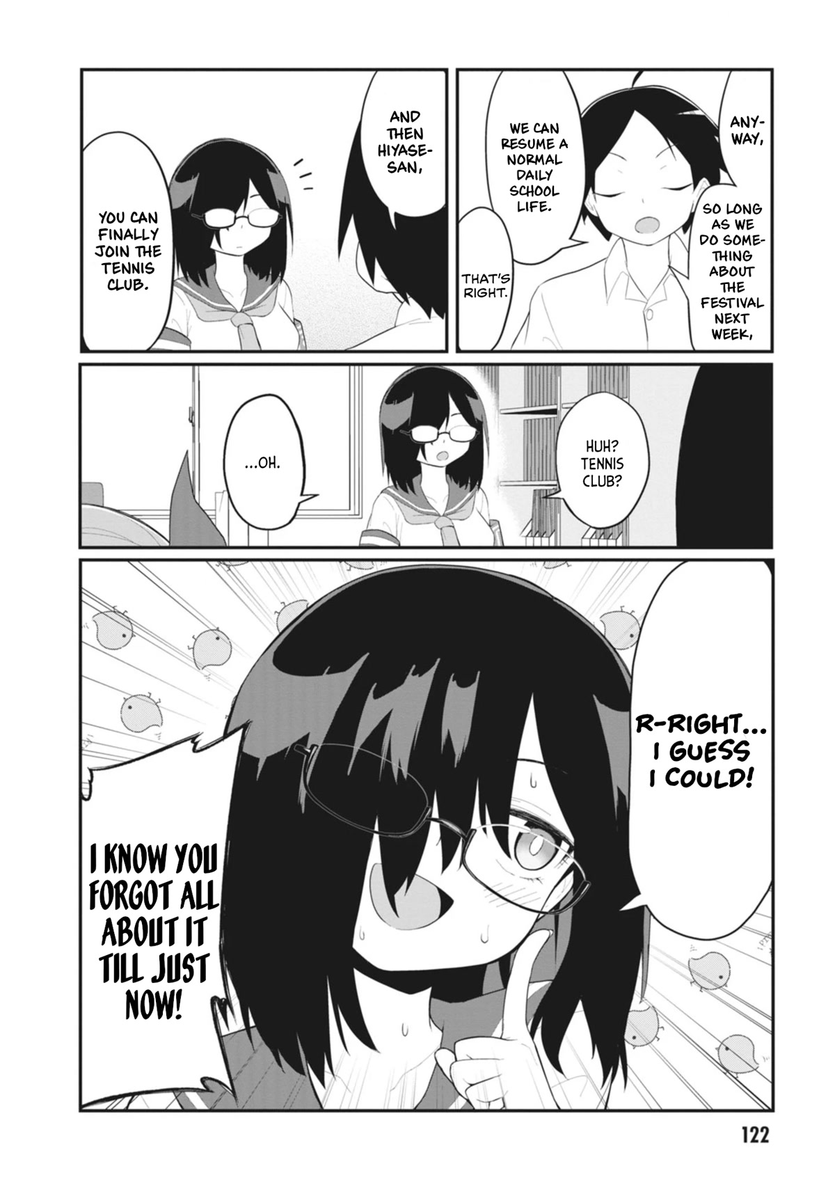 The Hella Weak Disciplinary Committee Chairman, Kaeri-chan Chapter 24 page 8 - Chapter 24