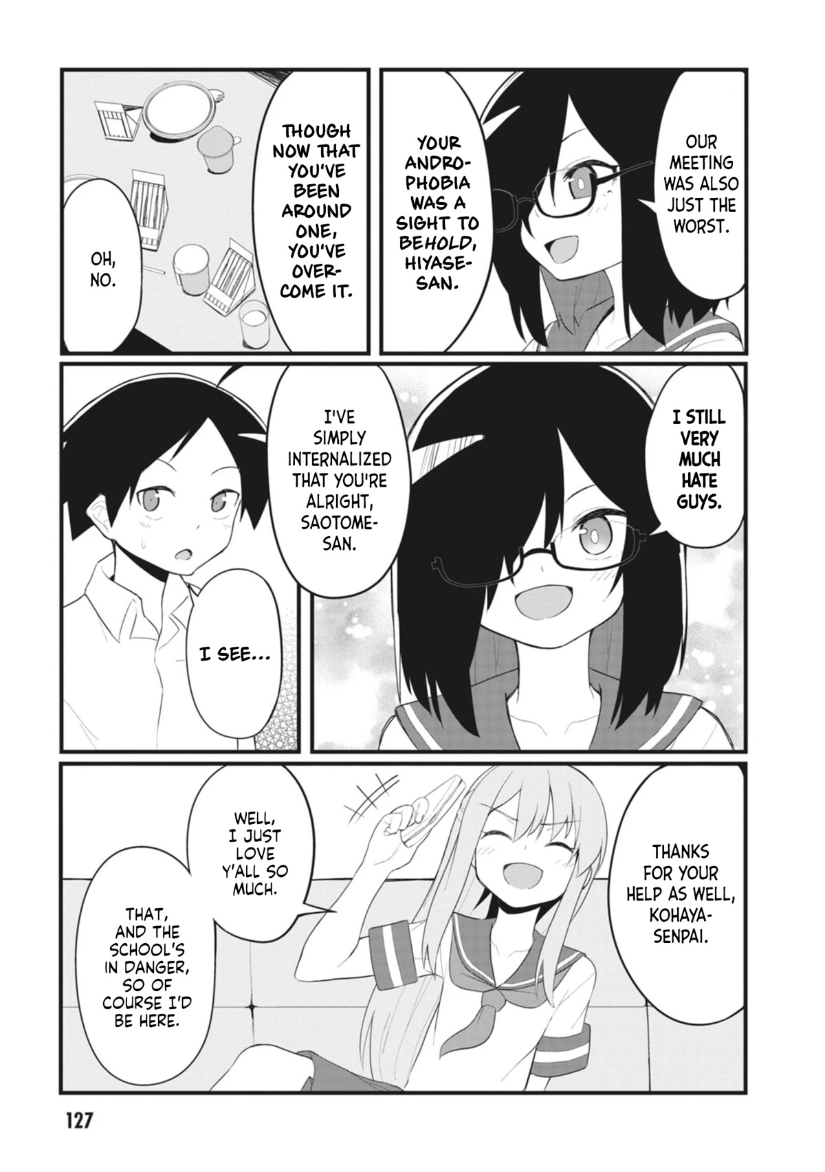 The Hella Weak Disciplinary Committee Chairman, Kaeri-chan Chapter 25 page 3 - Chapter 25