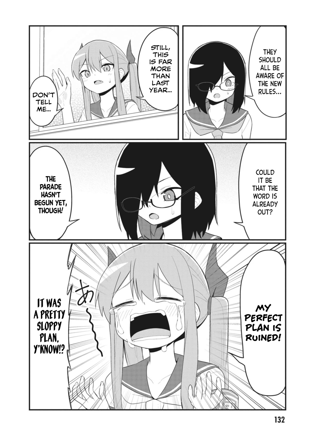 The Hella Weak Disciplinary Committee Chairman, Kaeri-chan Chapter 25 page 8 - Chapter 25