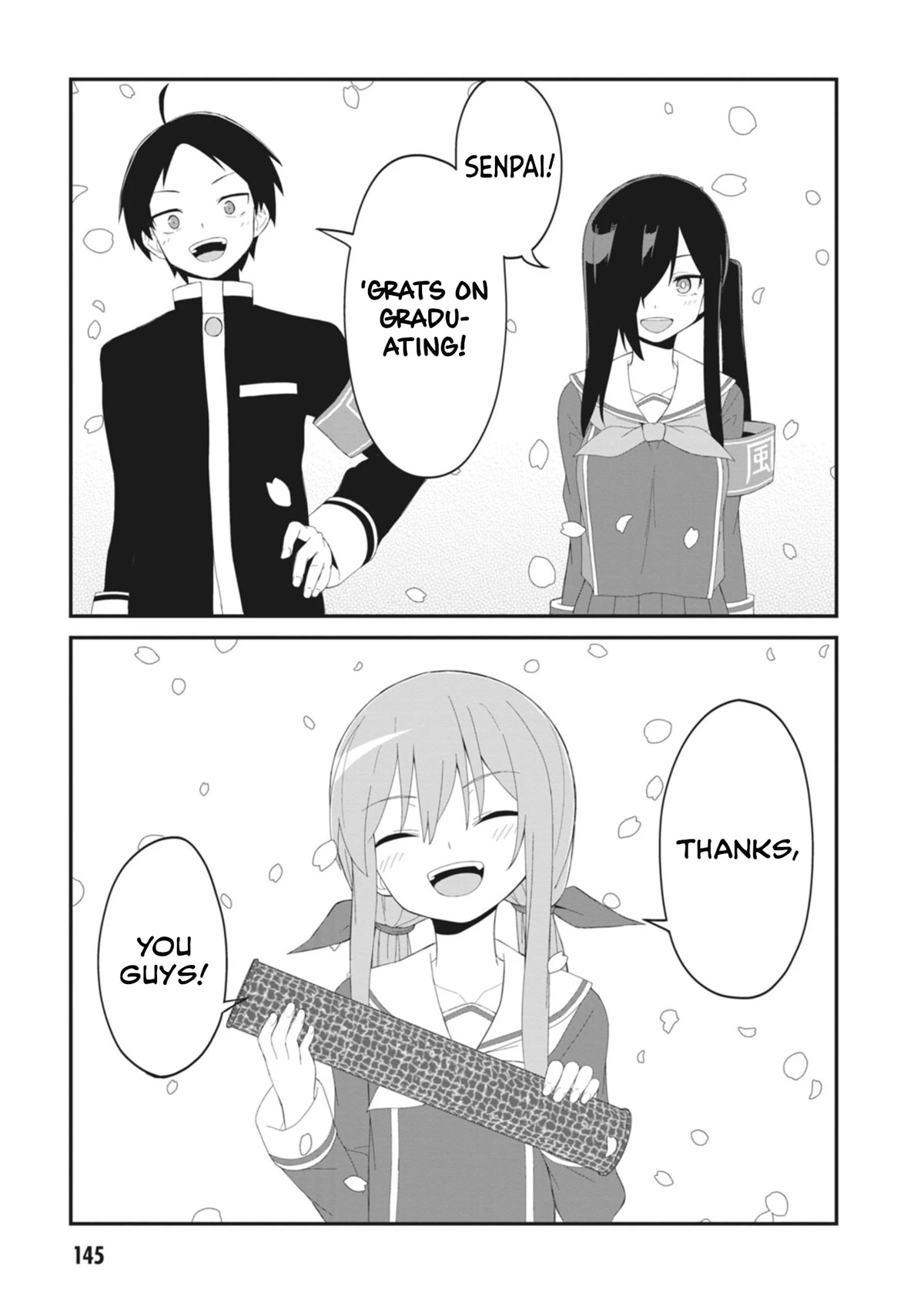 The Hella Weak Disciplinary Committee Chairman, Kaeri-chan Chapter 27 page 5 - Chapter 27 [END]