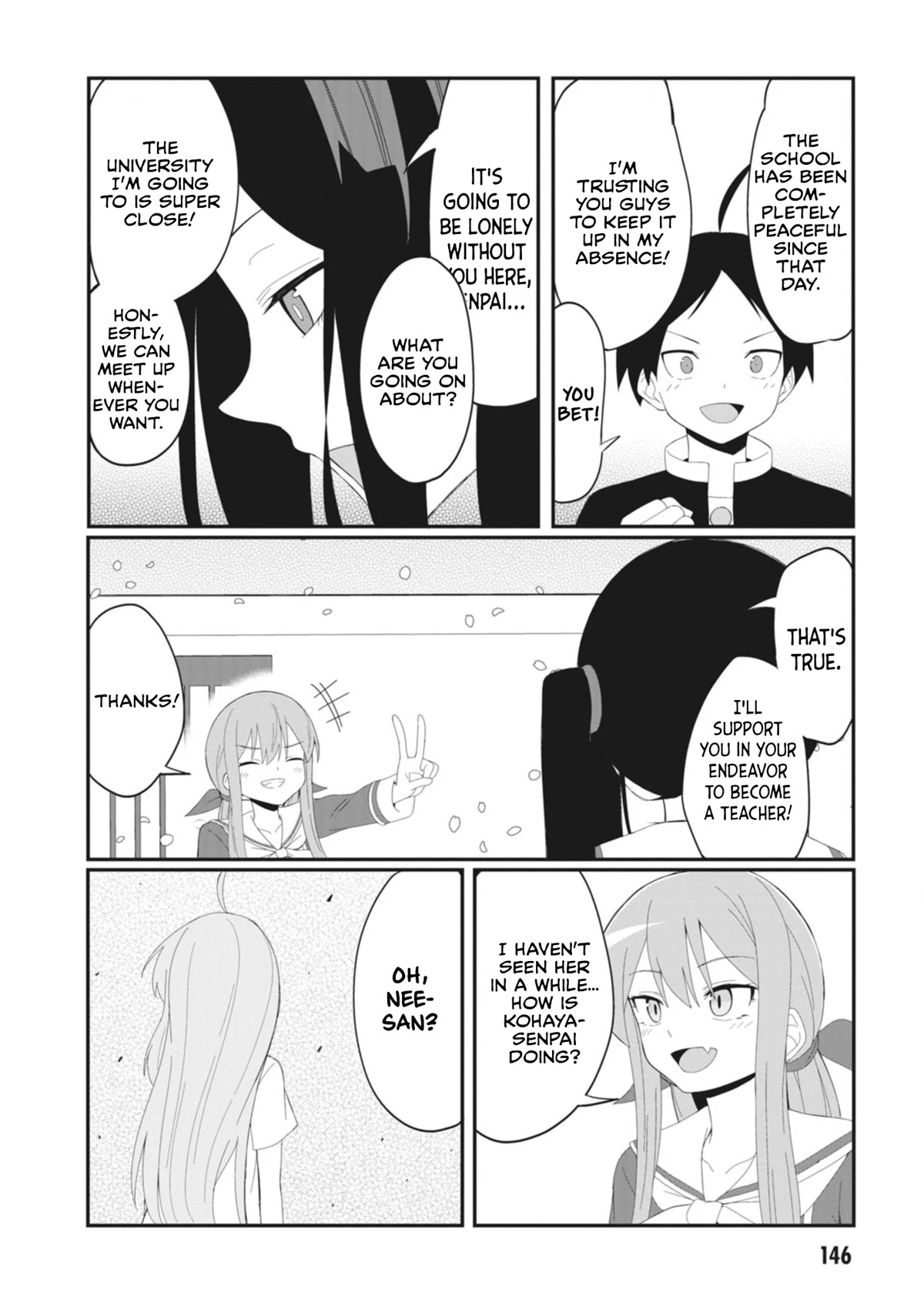 The Hella Weak Disciplinary Committee Chairman, Kaeri-chan Chapter 27 page 6 - Chapter 27 [END]