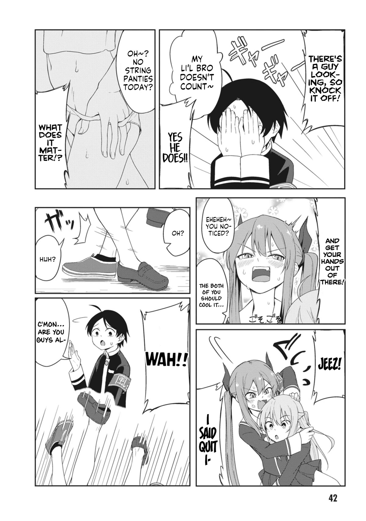 The Hella Weak Disciplinary Committee Chairman, Kaeri-chan Chapter 4 page 8 - Chapter 4