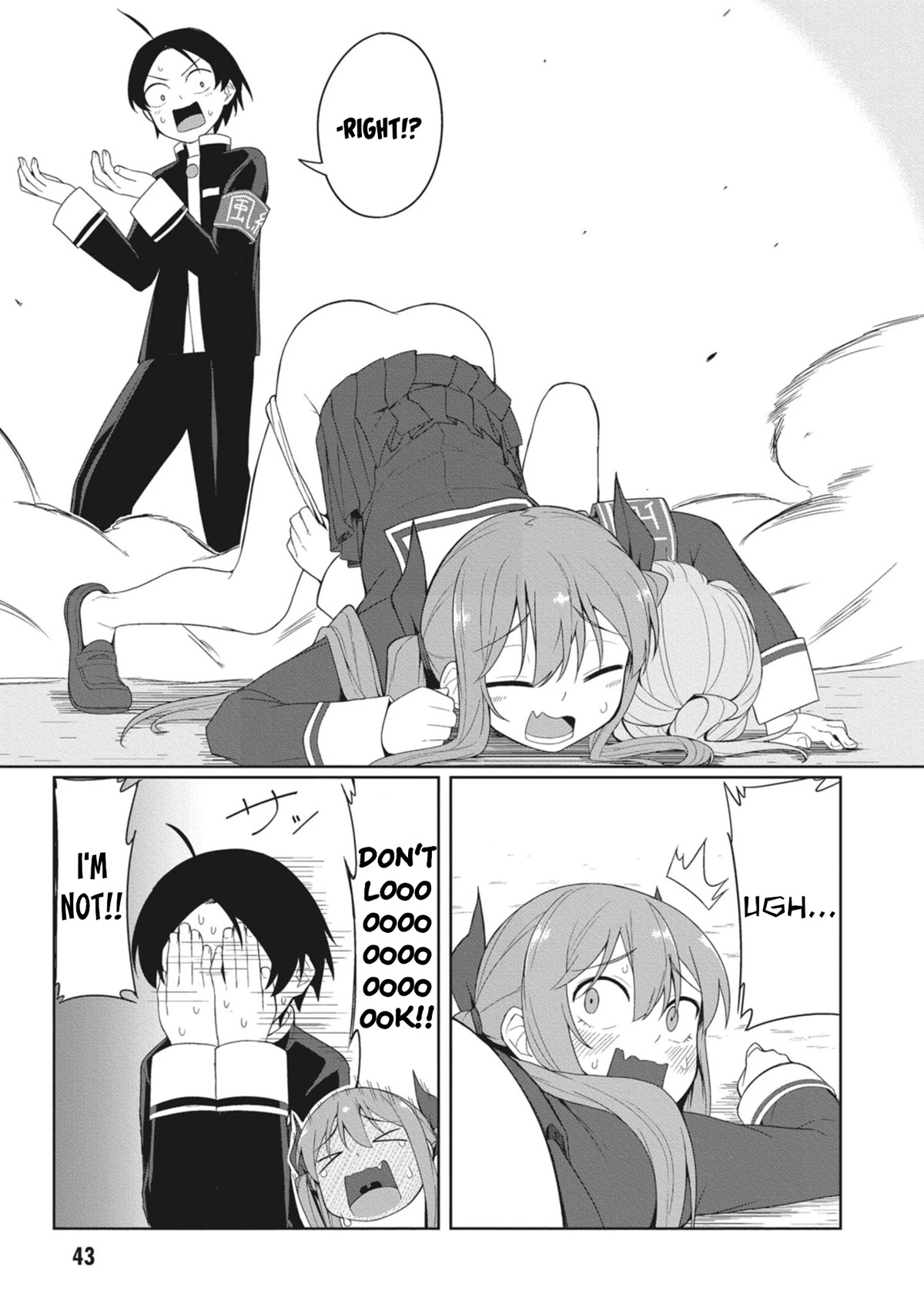 The Hella Weak Disciplinary Committee Chairman, Kaeri-chan Chapter 4 page 9 - Chapter 4