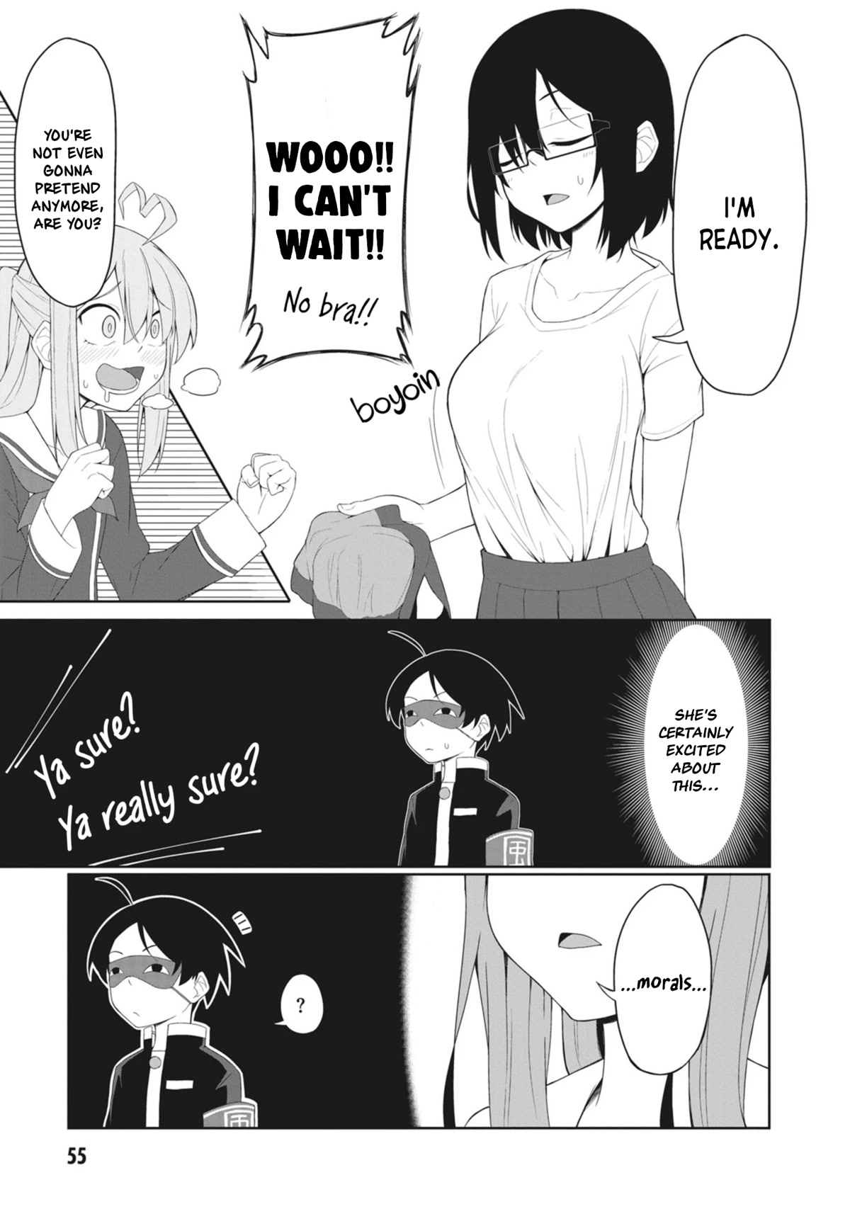 The Hella Weak Disciplinary Committee Chairman, Kaeri-chan Chapter 5 page 11 - Chapter 5