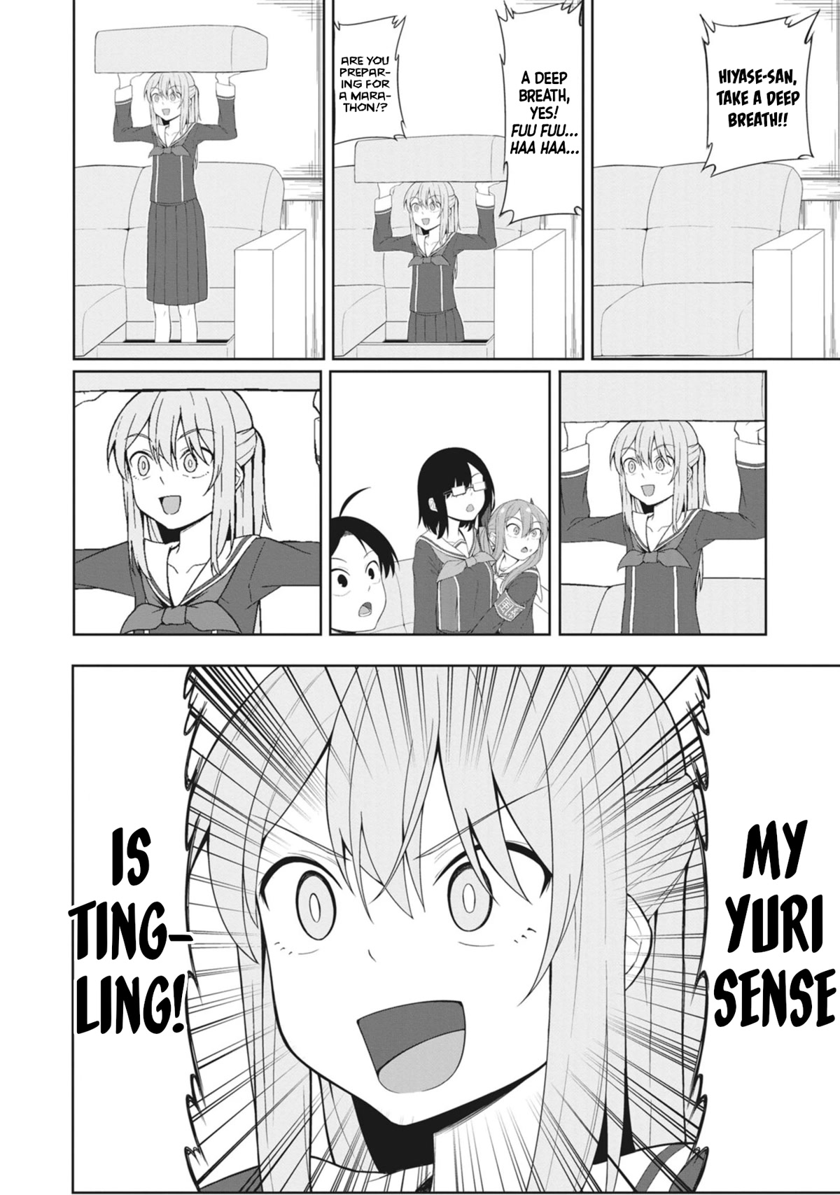 The Hella Weak Disciplinary Committee Chairman, Kaeri-chan Chapter 5 page 6 - Chapter 5