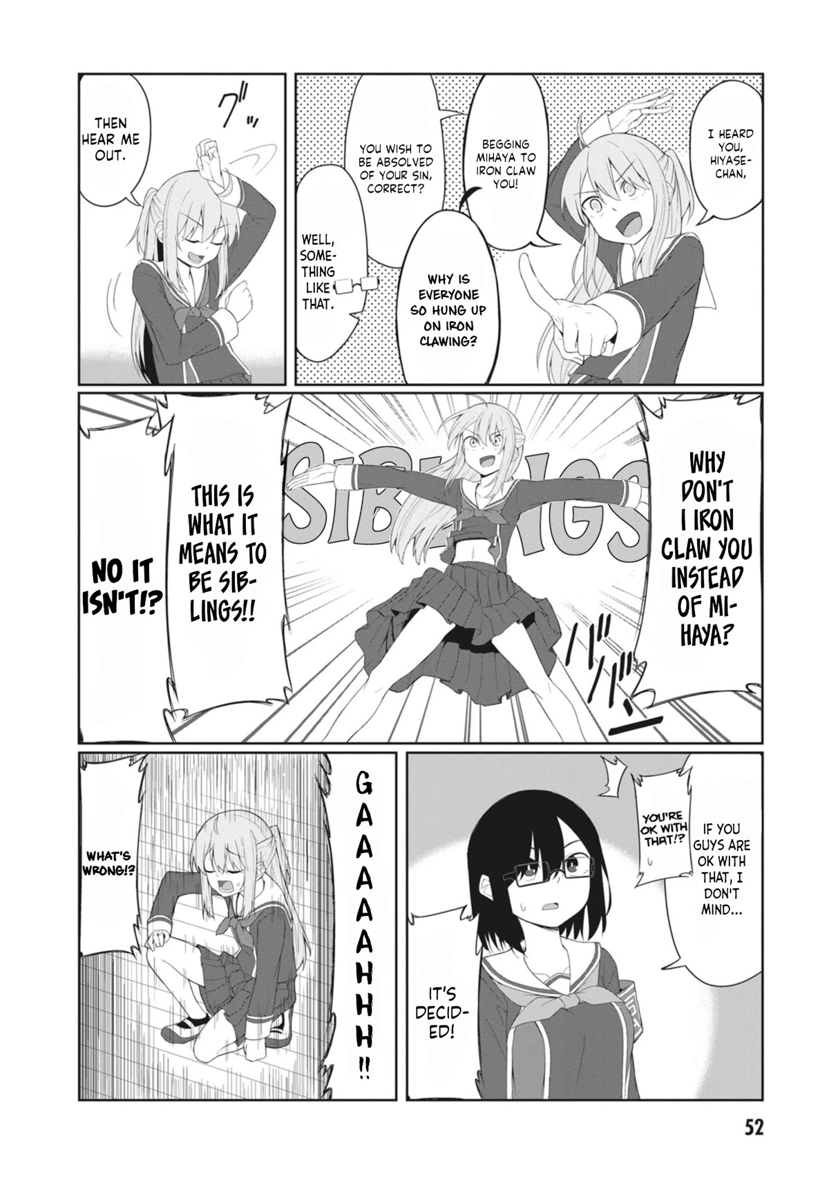 The Hella Weak Disciplinary Committee Chairman, Kaeri-chan Chapter 5 page 8 - Chapter 5