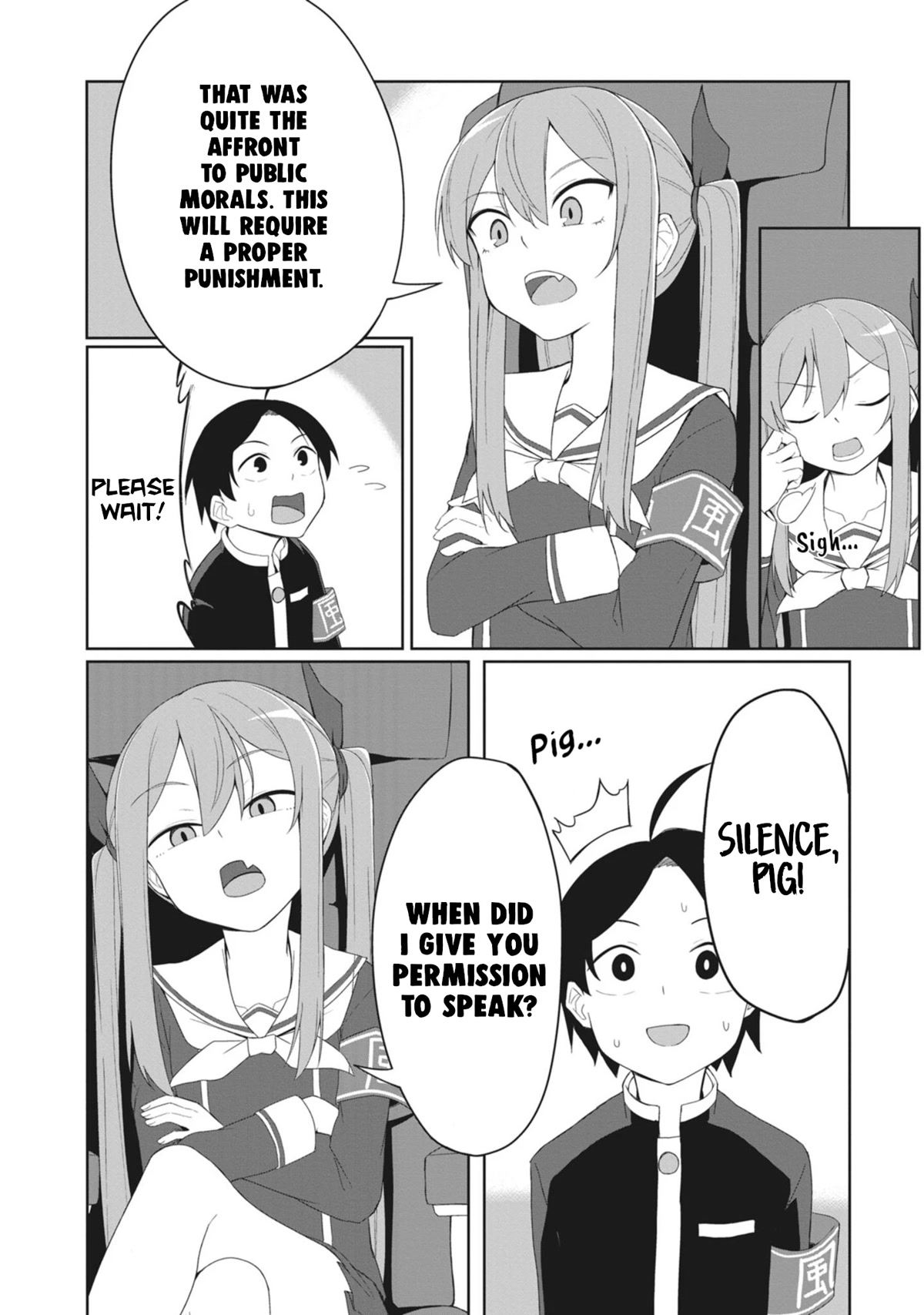 The Hella Weak Disciplinary Committee Chairman, Kaeri-chan Chapter 6 page 2 - Chapter 6