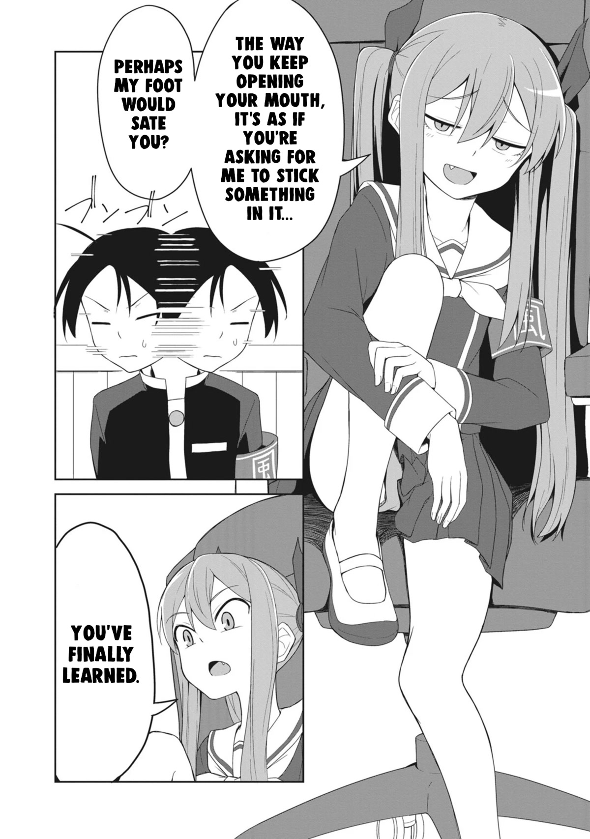The Hella Weak Disciplinary Committee Chairman, Kaeri-chan Chapter 6 page 4 - Chapter 6