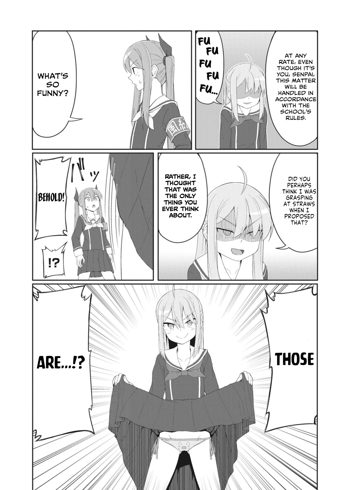 The Hella Weak Disciplinary Committee Chairman, Kaeri-chan Chapter 7 page 4 - Chapter 7