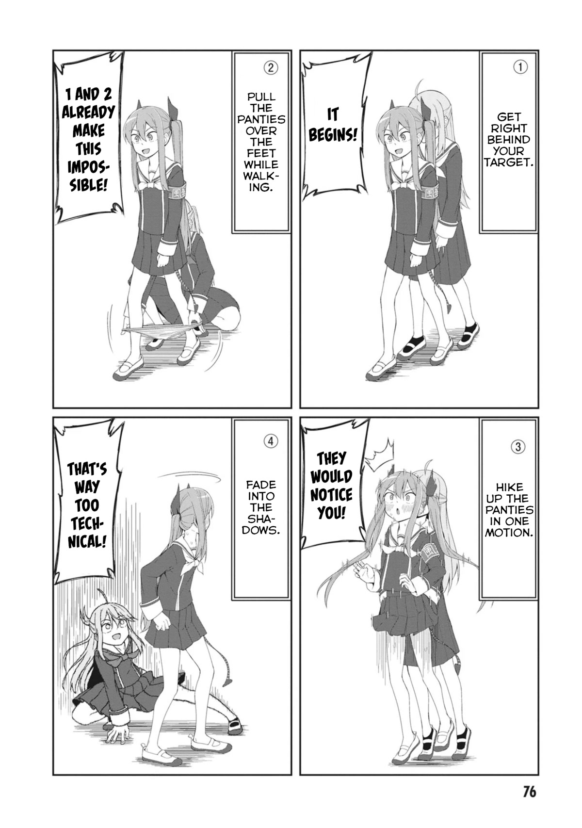 The Hella Weak Disciplinary Committee Chairman, Kaeri-chan Chapter 7 page 6 - Chapter 7