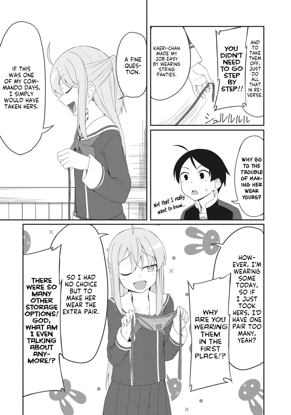 The Hella Weak Disciplinary Committee Chairman, Kaeri-chan Chapter 7 page 7 - Chapter 7