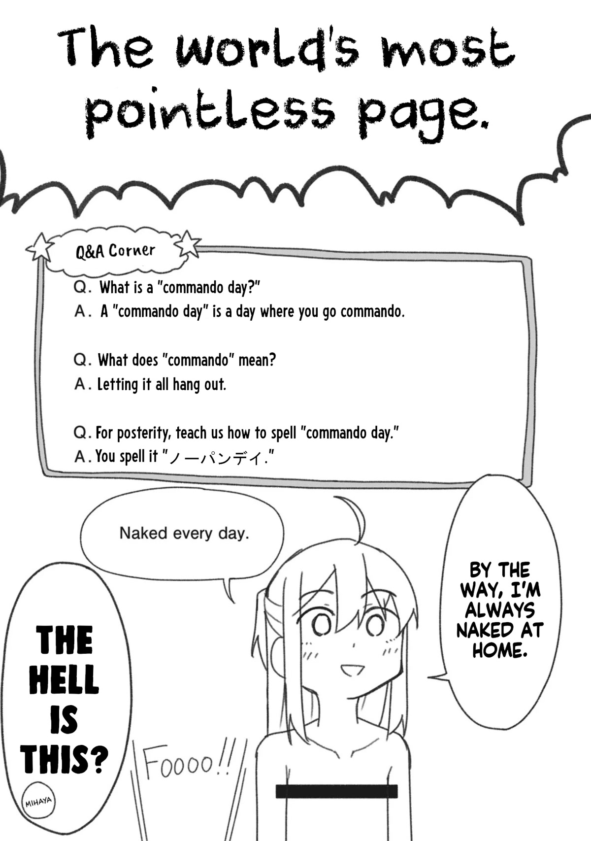 The Hella Weak Disciplinary Committee Chairman, Kaeri-chan Chapter 7 page 9 - Chapter 7