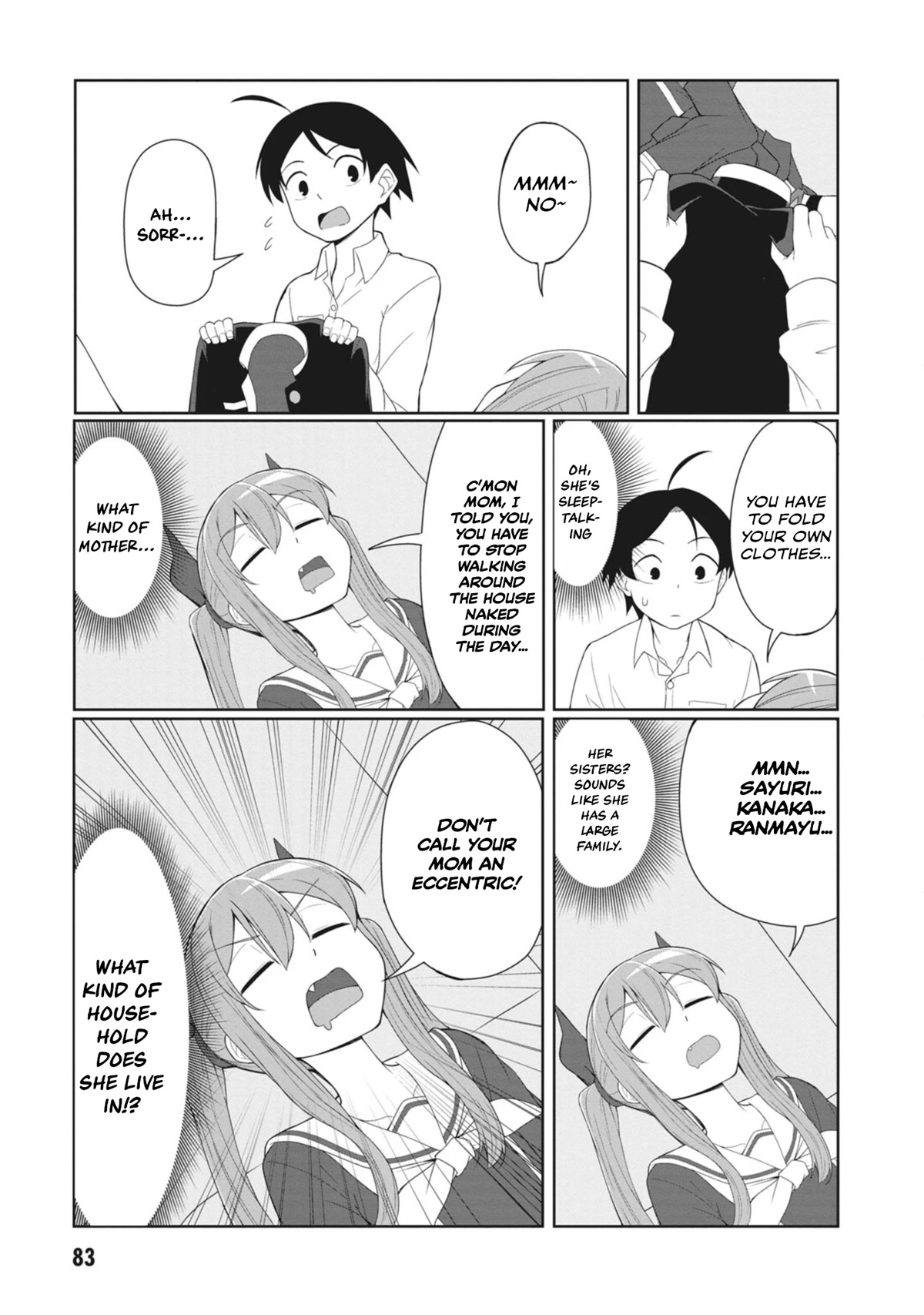 The Hella Weak Disciplinary Committee Chairman, Kaeri-chan Chapter 8 page 3 - Chapter 8