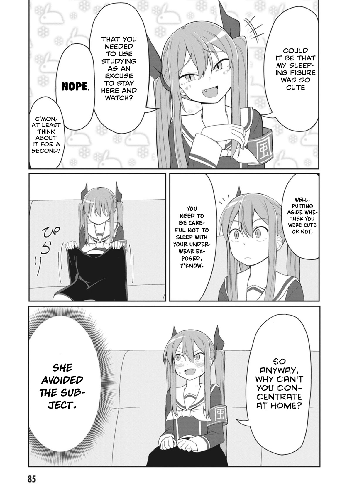 The Hella Weak Disciplinary Committee Chairman, Kaeri-chan Chapter 8 page 5 - Chapter 8