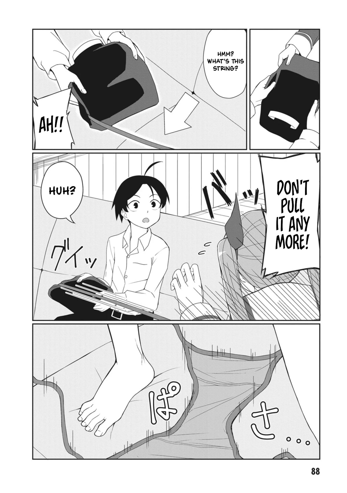 The Hella Weak Disciplinary Committee Chairman, Kaeri-chan Chapter 8 page 8 - Chapter 8