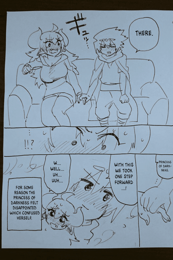 The Hero and the Demon King's Romcom Chapter 10.5 page 4 - Chapter 10.5: The Princess of Darkness and an Old Tale