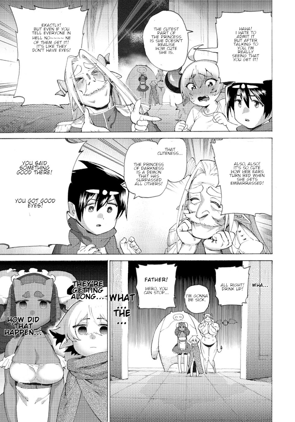 The Hero and the Demon King's Romcom Chapter 13 page 3 - Chapter 13: Hero and Hell