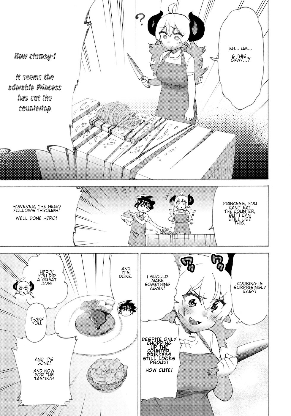 The Hero and the Demon King's Romcom Chapter 14 page 11 - Chapter 14: Hero And The Great Cooking Tournament