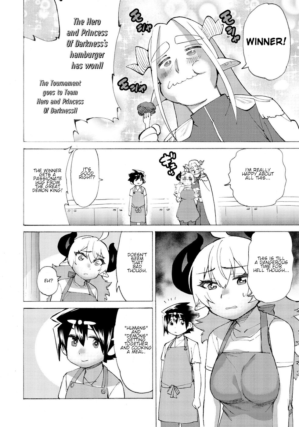The Hero and the Demon King's Romcom Chapter 14 page 12 - Chapter 14: Hero And The Great Cooking Tournament
