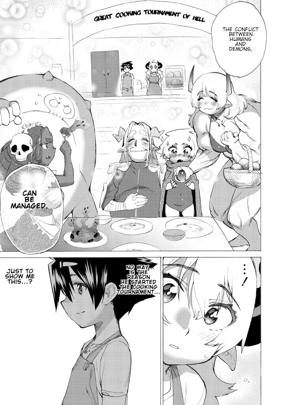 The Hero and the Demon King's Romcom Chapter 14 page 13 - Chapter 14: Hero And The Great Cooking Tournament