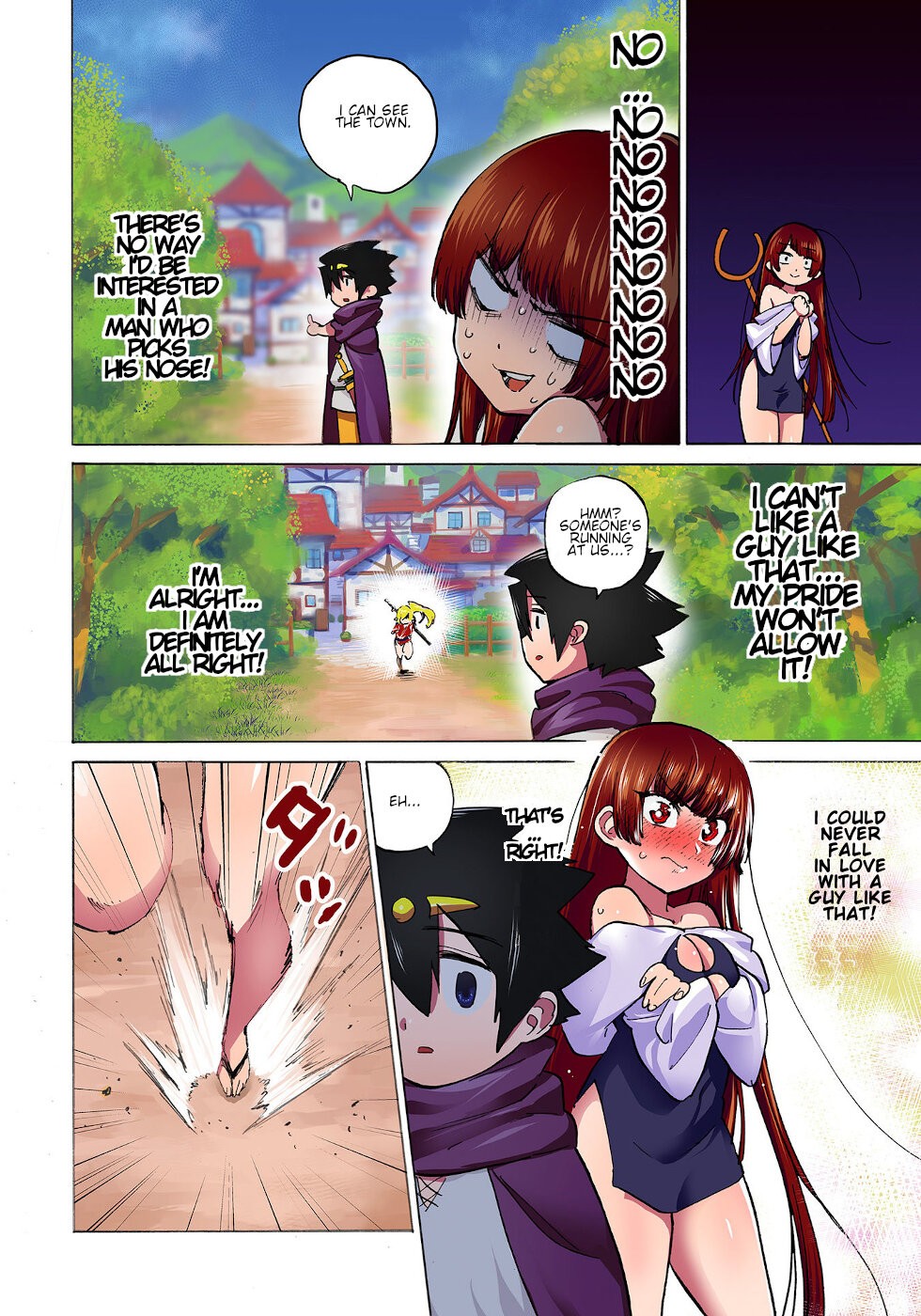The Hero and the Demon King's Romcom Chapter 16.1 page 4 - Chapter 16.1: Hero And The Female Warrior