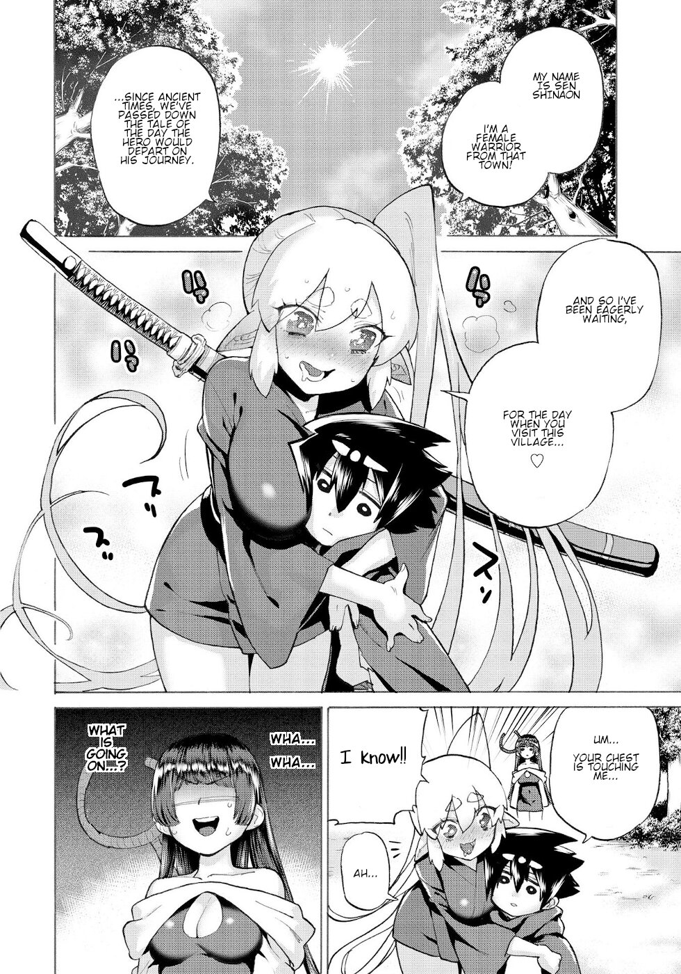 The Hero and the Demon King's Romcom Chapter 16.1 page 6 - Chapter 16.1: Hero And The Female Warrior