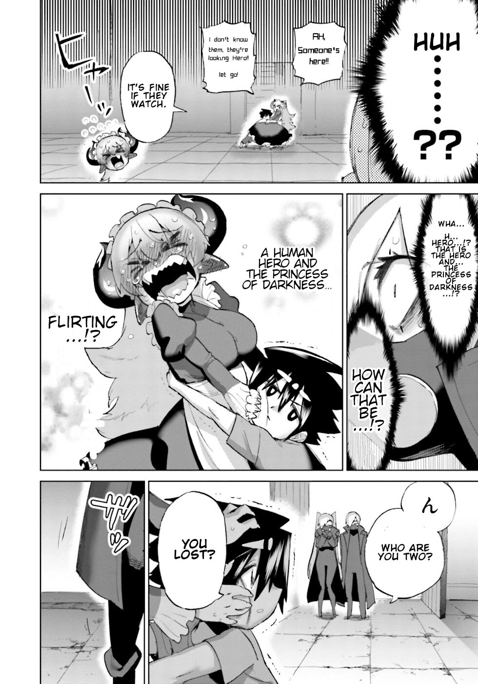 The Hero and the Demon King's Romcom Chapter 20 page 12 - Chapter 20: The Hero And The Princess Of Darkness's Influence