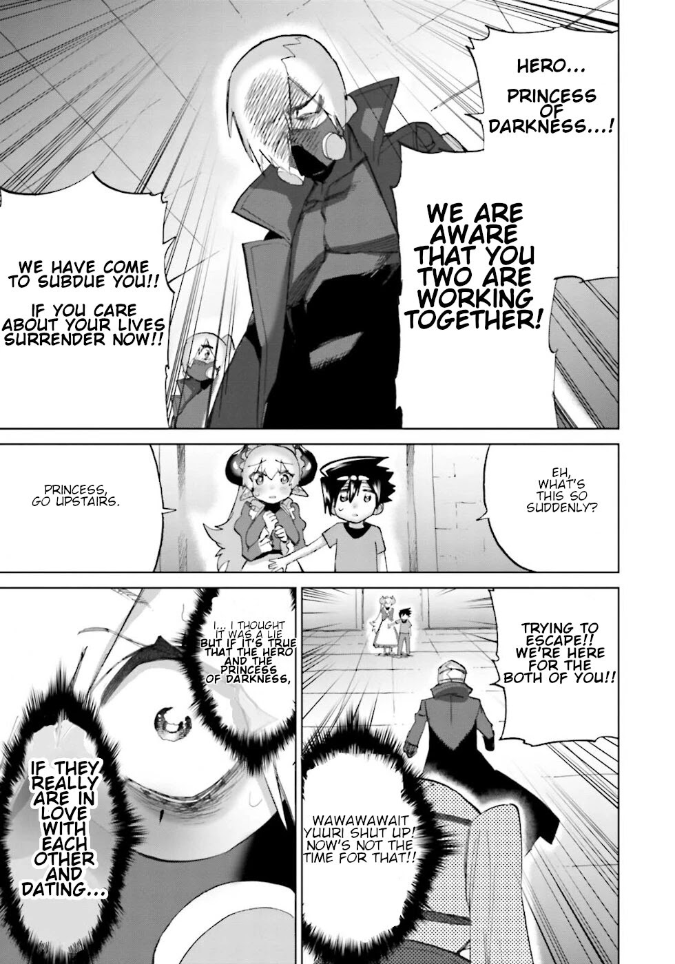 The Hero and the Demon King's Romcom Chapter 20 page 13 - Chapter 20: The Hero And The Princess Of Darkness's Influence