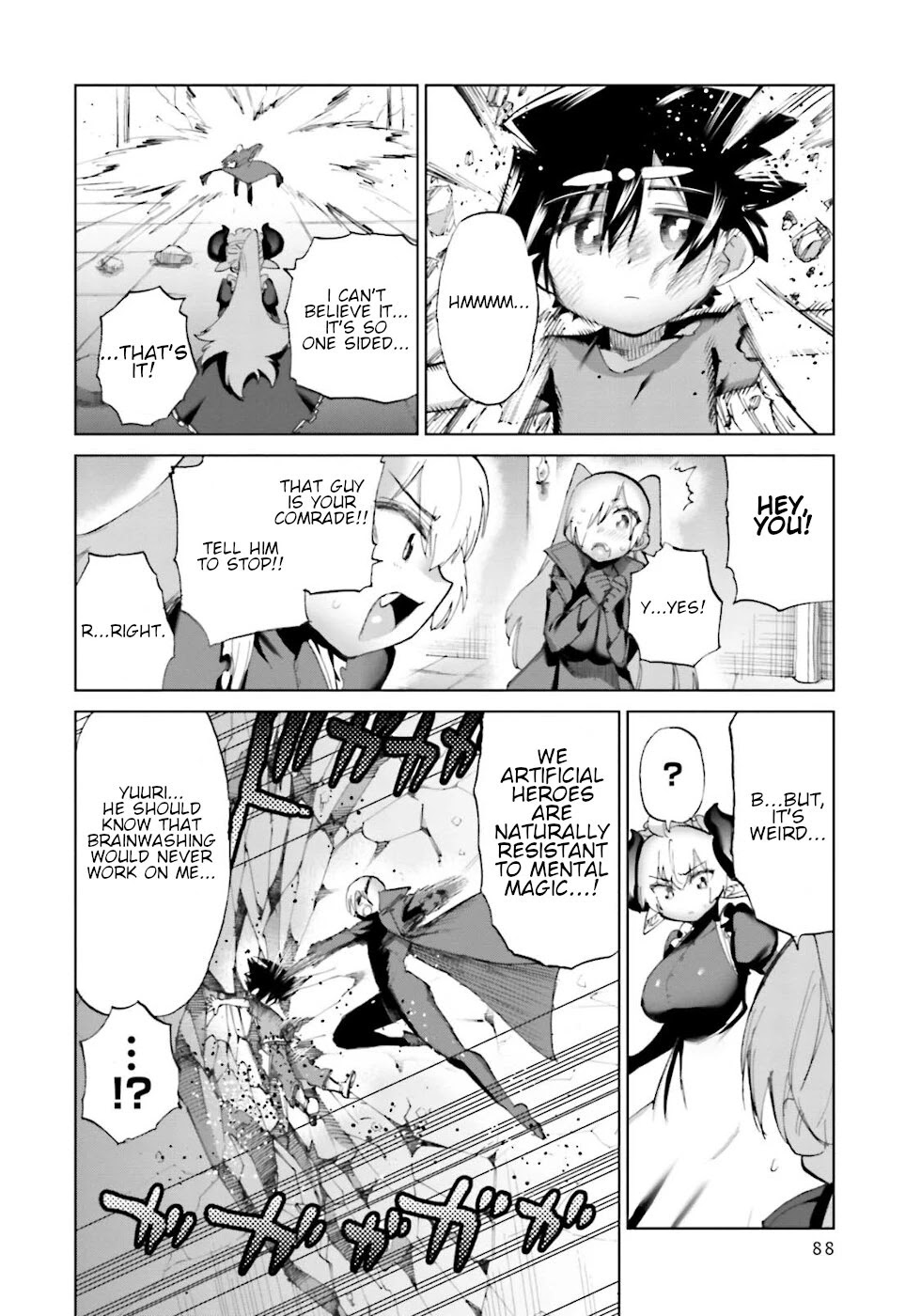 The Hero and the Demon King's Romcom Chapter 21 page 8 - Chapter 21: The Hero And The Princess Of Darkness's Influence 2