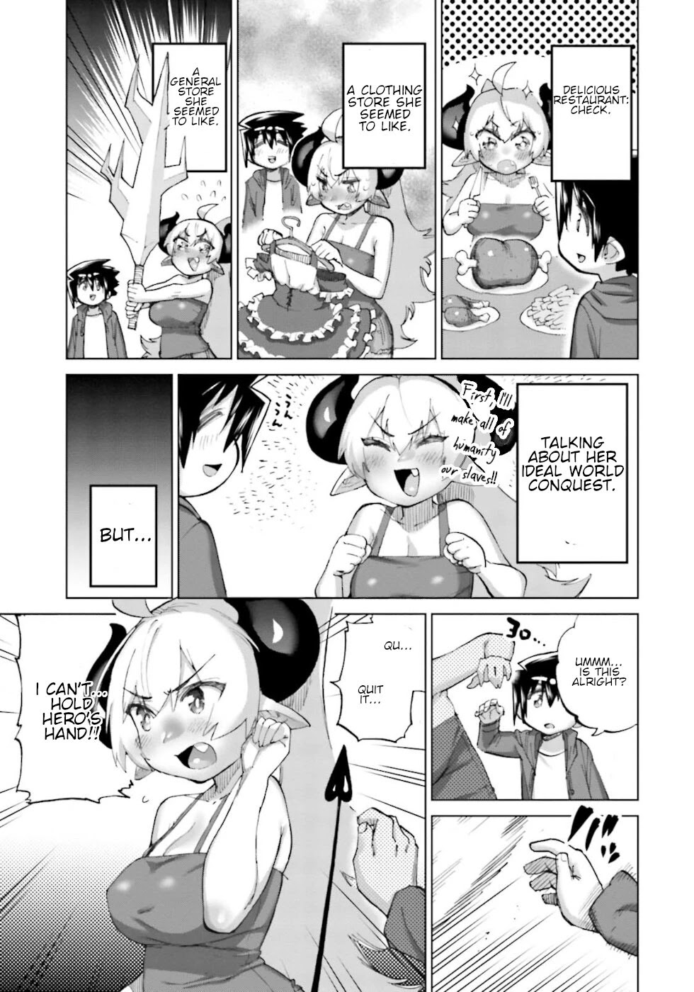The Hero and the Demon King's Romcom Chapter 23.2 page 3 - Chapter 23.2: The Hero And The Princess's World