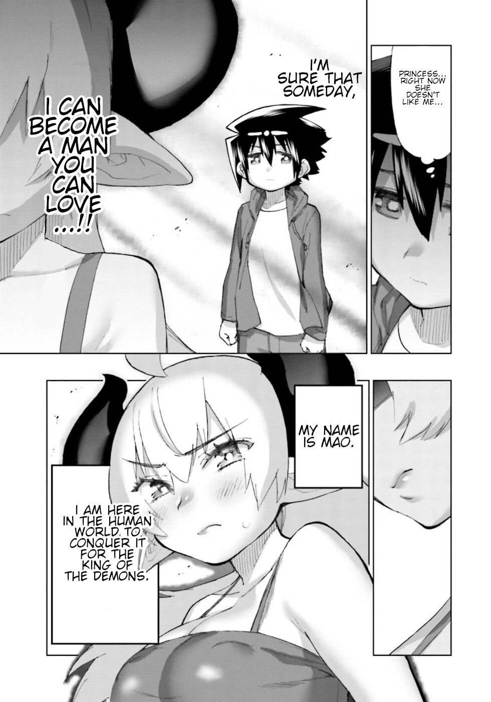 The Hero and the Demon King's Romcom Chapter 23.2 page 5 - Chapter 23.2: The Hero And The Princess's World