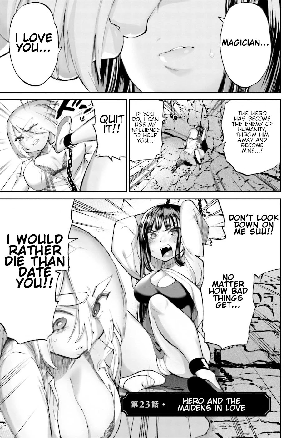 The Hero and the Demon King's Romcom Chapter 23 page 1 - Chapter 23: Hero And The Maidens In Love