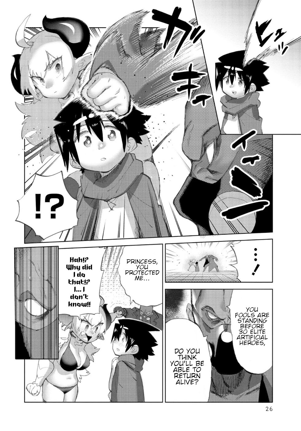 The Hero and the Demon King's Romcom Chapter 25 page 4 - Chapter 25: Hero, Maho And Scien Suu 2