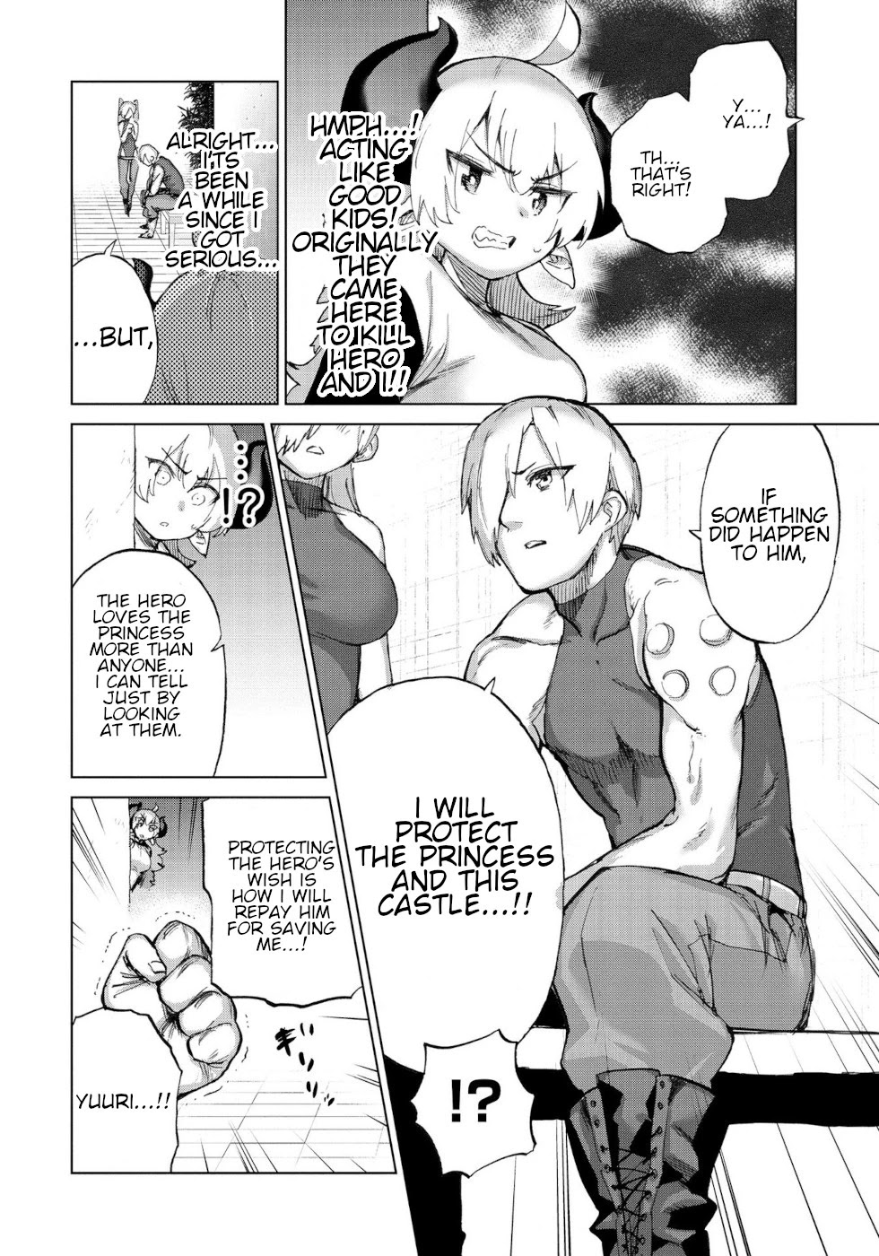 The Hero and the Demon King's Romcom Chapter 28 page 8 - Chapter 28: Hero And The Princess's Privacy