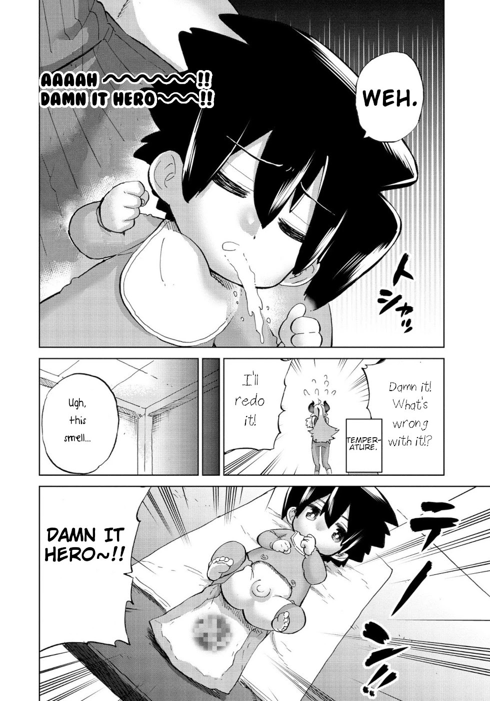 The Hero and the Demon King's Romcom Chapter 29 page 10 - Chapter 29: Hero And Let's Raise a Child!