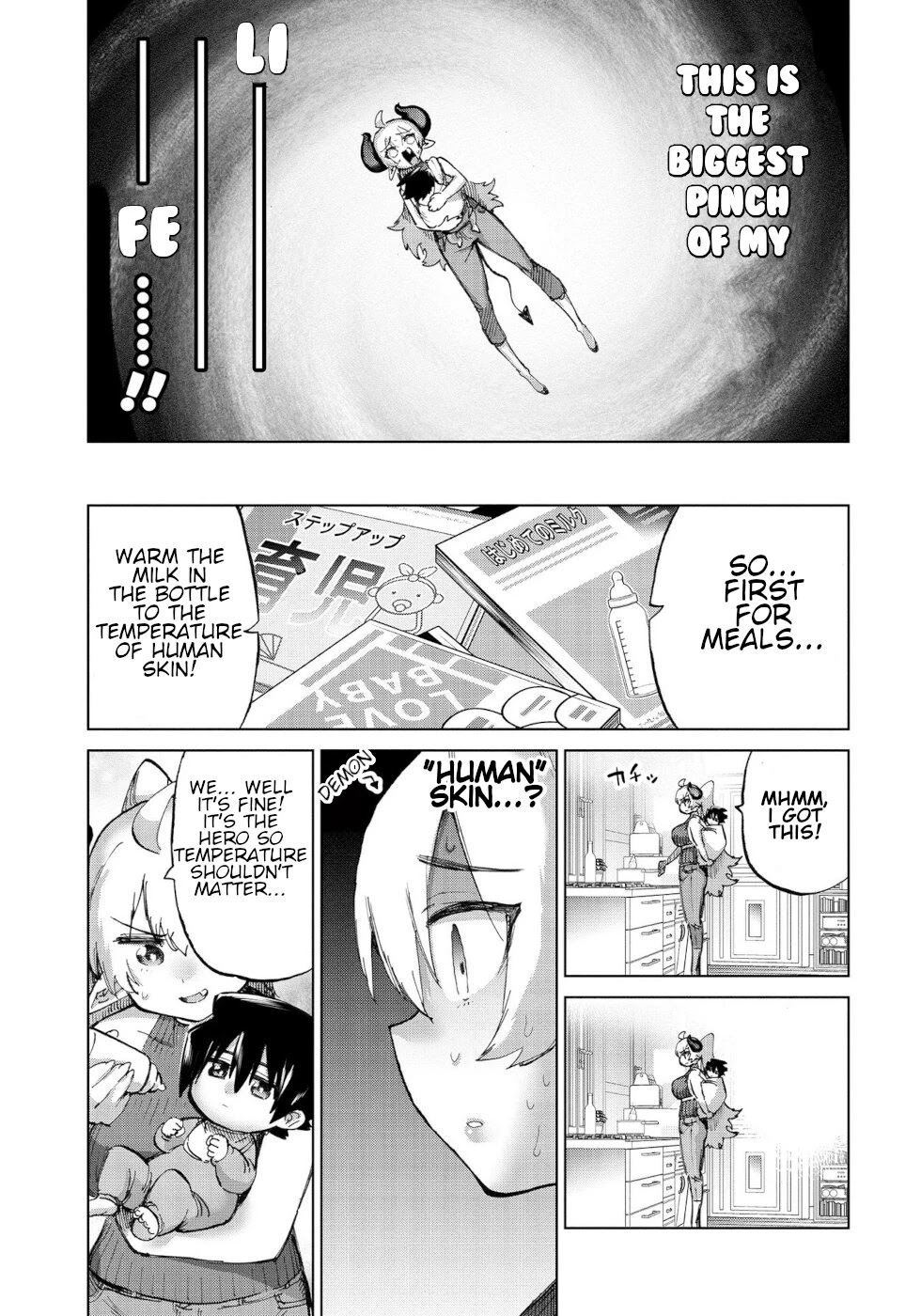 The Hero and the Demon King's Romcom Chapter 29 page 9 - Chapter 29: Hero And Let's Raise a Child!