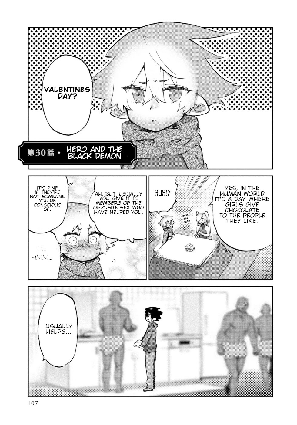 The Hero and the Demon King's Romcom Chapter 30 page 1 - Chapter 30: Hero And The Black Demon