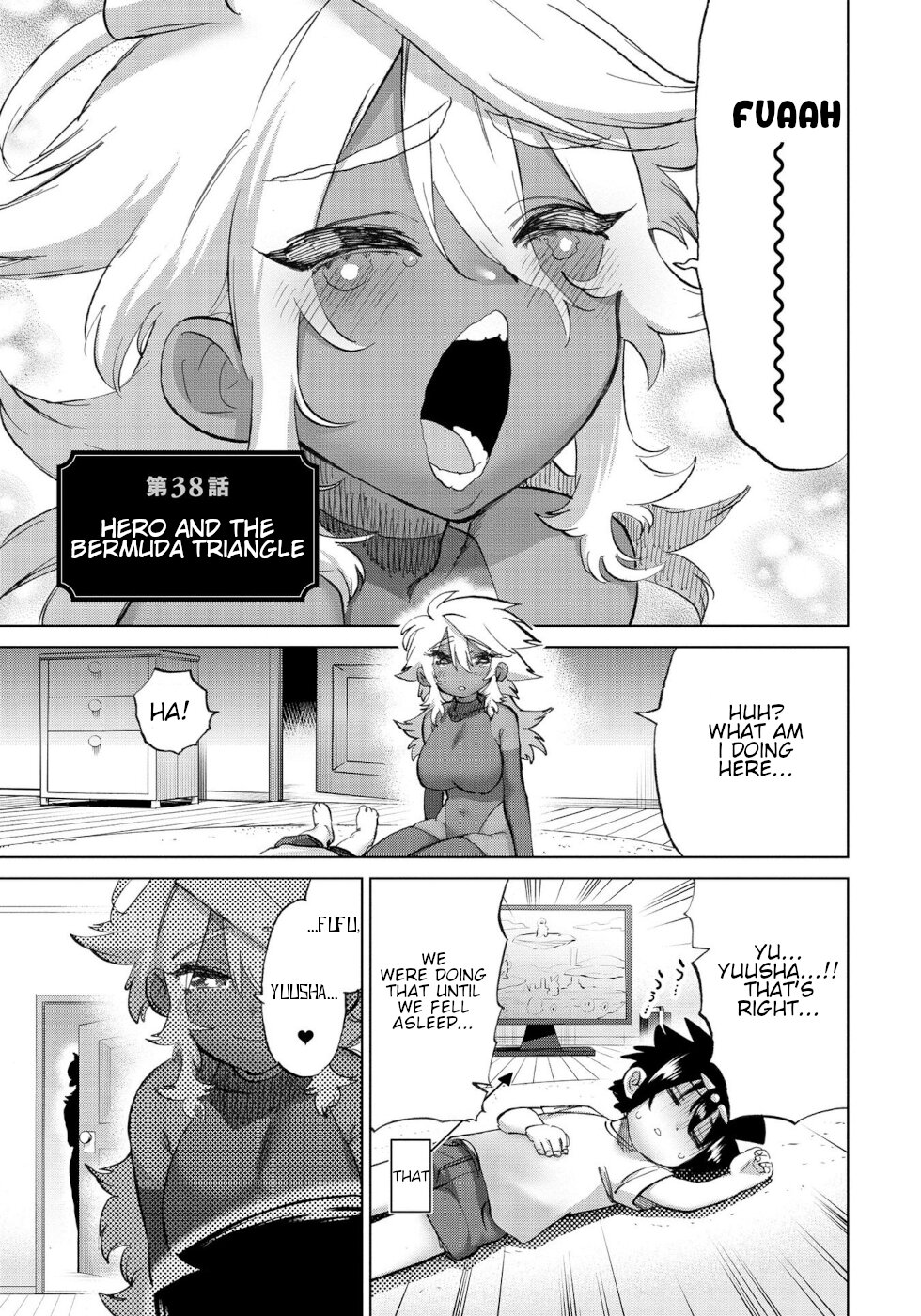 The Hero and the Demon King's Romcom Chapter 38 page 1 - Chapter 38: Hero And The Bermuda Triangle