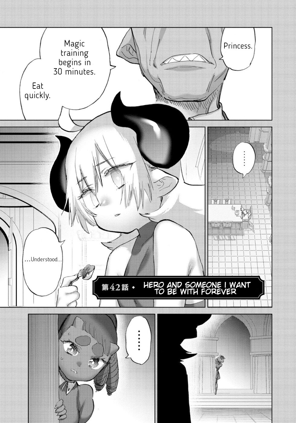 The Hero and the Demon King's Romcom Chapter 42 page 1 - Chapter 42: Hero And Someone I Want To Be With Forever