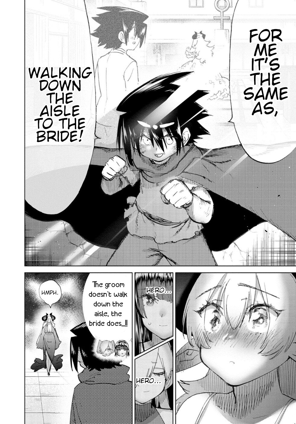 The Hero and the Demon King's Romcom Chapter 54 page 10 - Chapter 54: Hero And First Hit