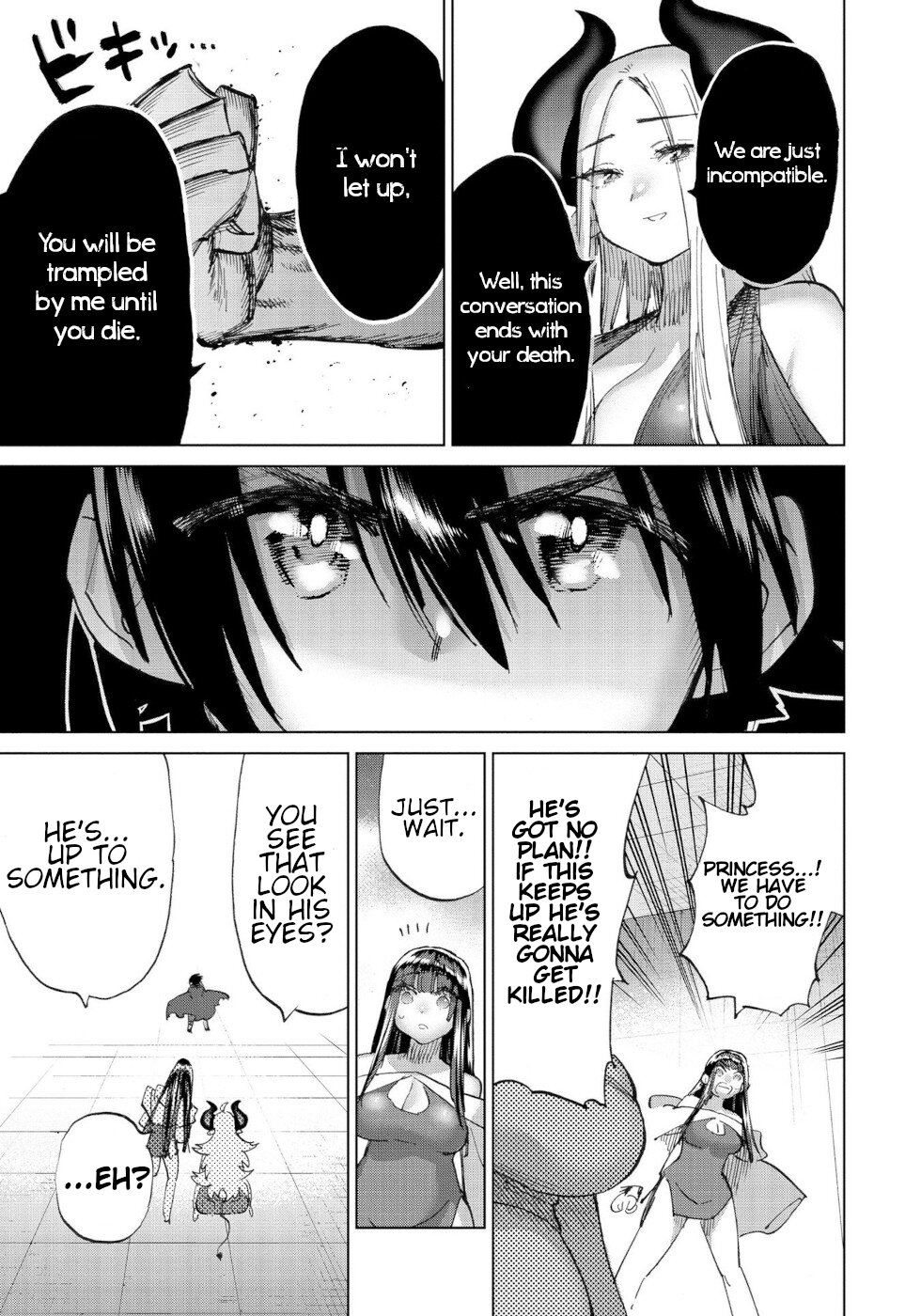 The Hero and the Demon King's Romcom Chapter 54 page 11 - Chapter 54: Hero And First Hit